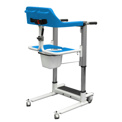 4-IN-1 MULTIFUNCTIONAL ELECTRIC LIFT TRANSFER, SHOWER, & COMMODE CHAIR