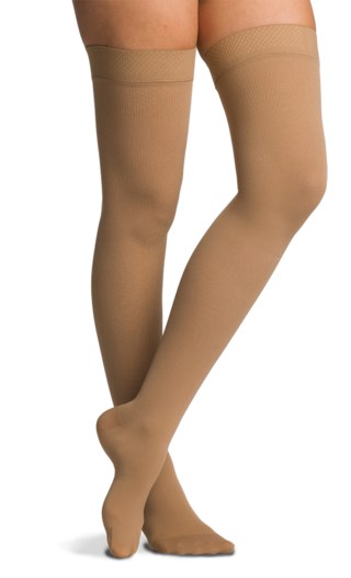 Sigvaris 230 Essential Cotton Compression Socks 20-30 mmHG Grip Top for Men Closed Toe