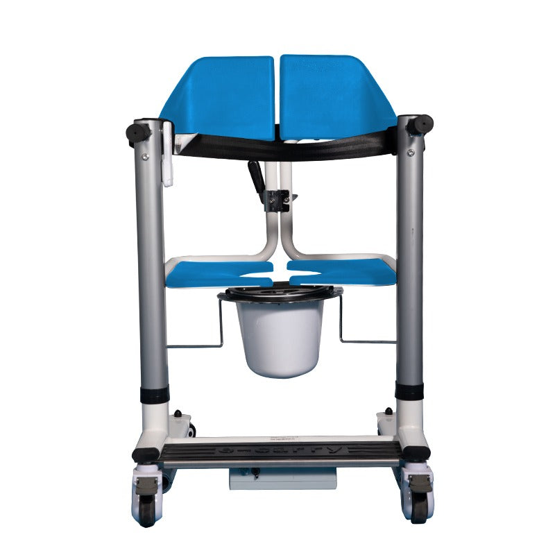 4-IN-1 MULTIFUNCTIONAL ELECTRIC LIFT TRANSFER, SHOWER, & COMMODE CHAIR