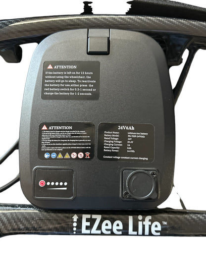 EZee Life Carbon Fiber Folding Electric Wheelchair   