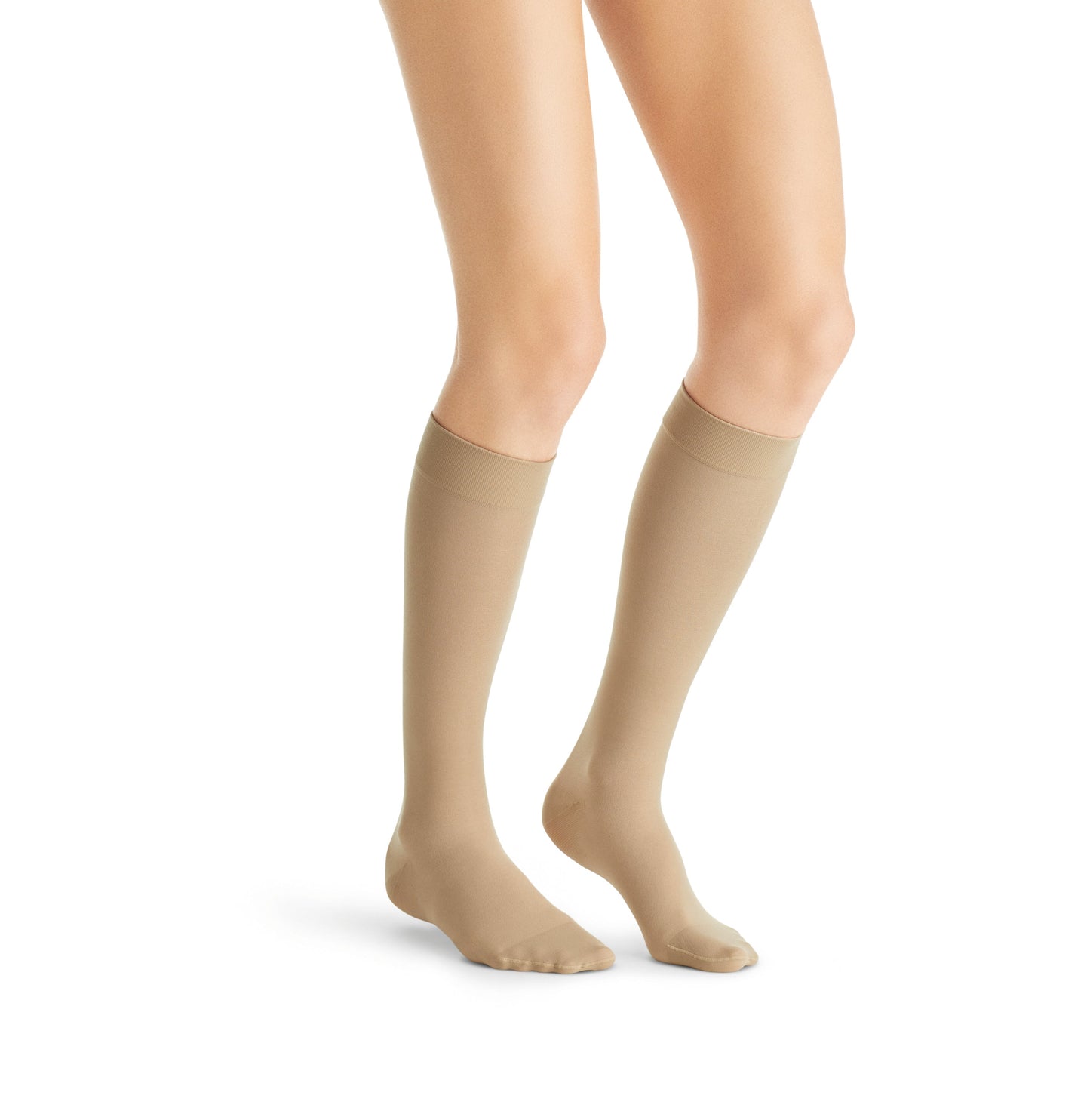 JOBST UltraSheer Compression Stockings 30-40 mmHg Knee High, Closed Toe, Full Calf