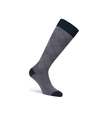 JOBST Casual Pattern Compression Socks 30-40 mmHg, Knee High, Closed Toe, Long Length
