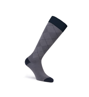 JOBST Casual Pattern Compression Socks 15-20 mmHg, Knee High, Closed Toe Petite