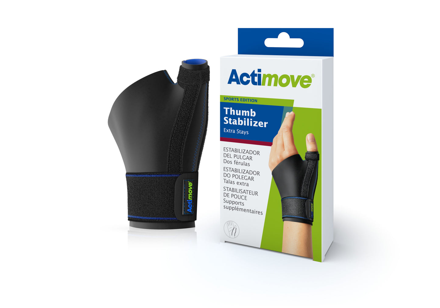 Jobst Actimove Sports Edition Thumb Stabilizer Extra Stays