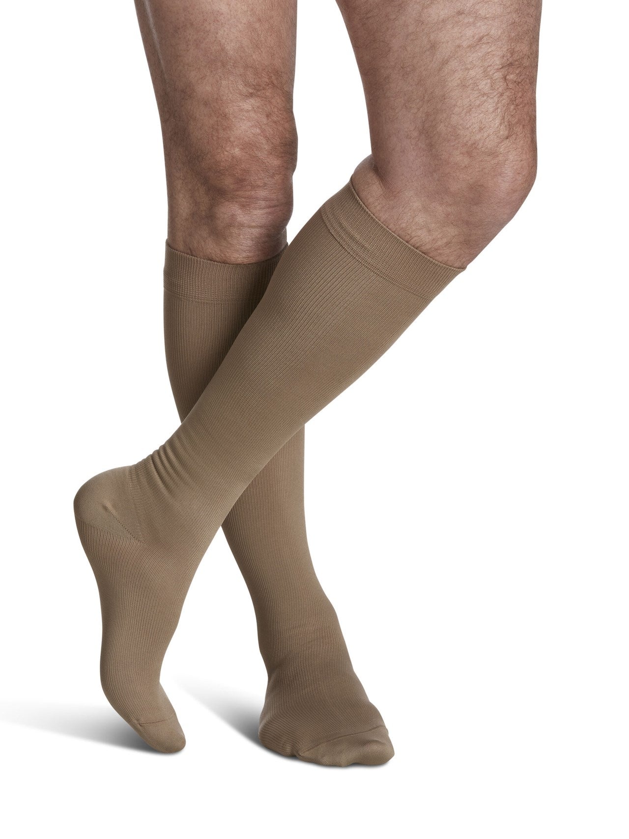 Sigvaris 820 Microfiber Compression Socks 30-40 mmHg Calf High for Men Closed Toe