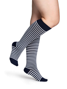 Sigvaris 140 Microfiber Shades Compression Socks 15-20 mmHg Calf High For Women Closed Toe