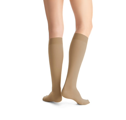 JOBST Opaque Compression Stockings 20-30 mmHg Knee High SoftFit Band Closed Toe Full Calf