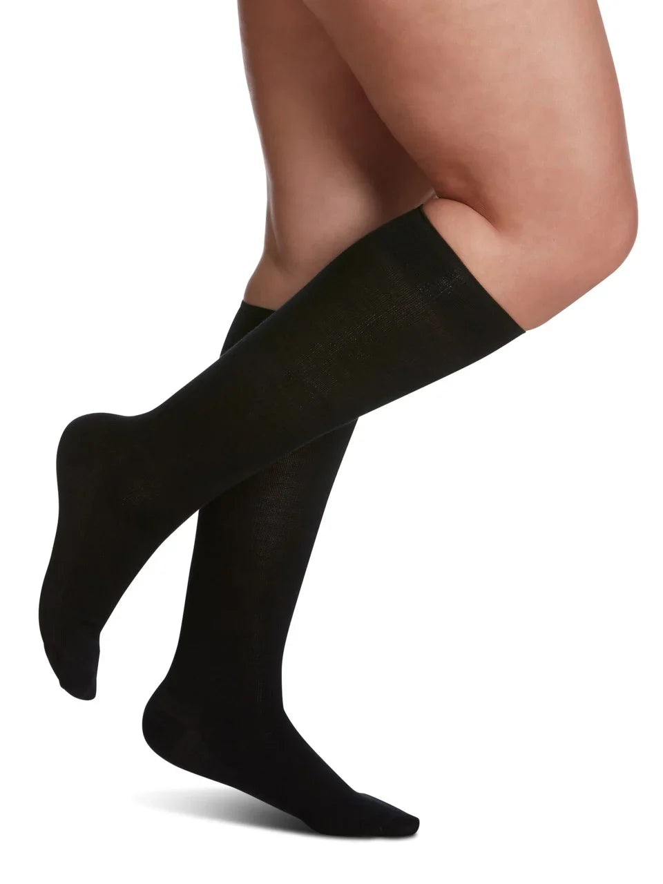 Sigvaris 150 All Season Merino Wool Compression Socks 15-20 mmHg Calf High For Women Closed Toe