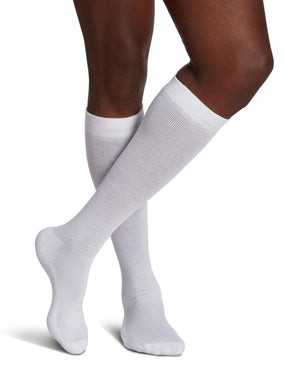 Sigvaris 160 Eversoft Diabetic Compression Socks 15-20 mmHg Calf High For Unisex Closed Toe